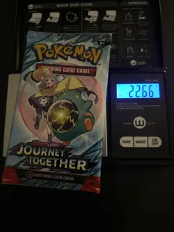 Heavy! Over 22.66 Gram Pokemon Journey Together Booster Pack Sealed - Image 1