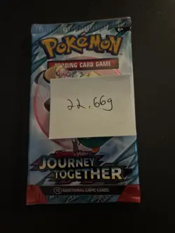 Heavy! Over 22.66 Gram Pokemon Journey Together Booster Pack Sealed - Image 4