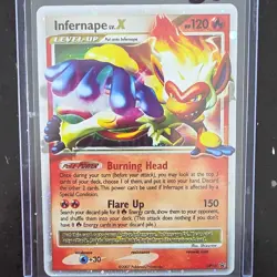 FOR PALKIA BUYER Pokemon Infernape LV.X DP10 Diamond & Pearl Promo Holo 2007 - Image 1
