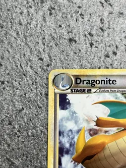 2010 Pokemon TCG HGSS Triumphant Dragonite Reverse Holo 18/102 LP/MP - Image 3