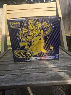 Pokemon TCG Scarlet & Violet SURGING SPARKS Elite Trainer Box FACTORY SEALED ETB - Image 1