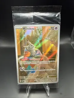 Pokemon Sealed Mimikyu 075 - Pokemon TCG SVP Scarlet & Violet Promo Holo - Image 1