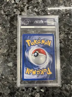 POKEMON GYM CHALLENGE 21 BLAINE'S NINETALES 1ST EDITION AGS 9 - Image 2