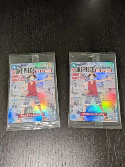 1x Monkey D Luffy (College Basketball US Voyage) One Piece Promotion Card Sealed - Image 1