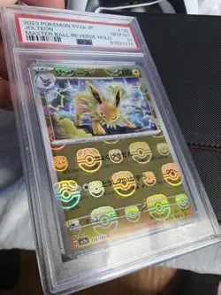 PSA Gem Mint 10 Jolteon 135/165 Master Ball Reverse Holo Japanese, PSA 10 💎. - Image 1