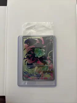 Pokemon Mega Evolution Box Topper Bulbasaur 133/132 Sealed Mint Condition - Image 1