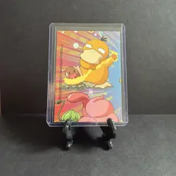 Pokemon Topps TV Animation Series 2 (Blue Logo) #25 Surfing Pikachu Stick-on - Image 3