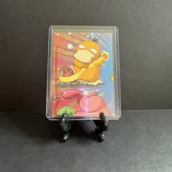 Pokemon Topps TV Animation Series 2 (Blue Logo) #25 Surfing Pikachu Stick-on - Image 3