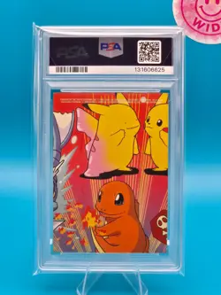 PSA 8 - 2000 TOPPS POKEMON TV ANIMATION SERIES 2 STICK-ONS 6 JIGGLYPUFF - Image 2
