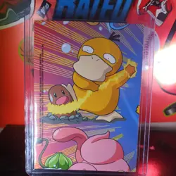 POKEMON SURFING PIKACHU #25 8 of 10 ANIMATION SERIES 2 CARD TOPPS 2000 - Image 2