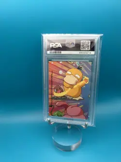 2000 Topps Pokemon Pikachu PSA 9 MINT Surfing Sticker Animation Series 2 low pop - Image 3