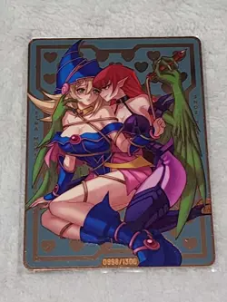 Mana Moon Amanda Lapalme Dark Magician Girl Yugioh Metal Field Center Card - Image 1