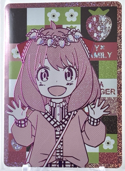 Goddess Story: Anya Forger SCP 10M06SCP-05 Anime Waifu CCG Trading Card - Image 1