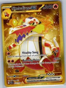 Skeledirge ex - 272/193 SV02: Paldea Evolved - Pokemon Card - NM - Image 1