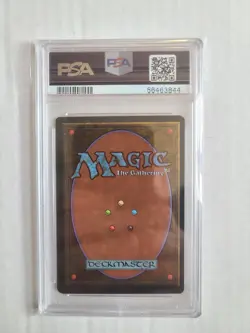 MTG Tempest Efreet PSA 9 MINT 1994 English Legends Vintage Card RARE! - Image 4