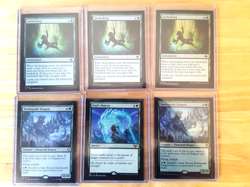 mtg 3 spelunking cards 1 foil 2 earthquake dragons 1 soul's majesty n/m see pic - Image 1