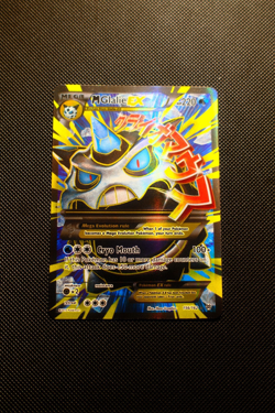 Pokemon M Glalie EX (Full Art) 156/162 XY - BREAKthrough Holo card Mega NM - Image 1