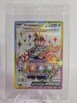 Pokemon TCG Terapagos EX 165 Black Star Promo Card NM Condition Sealed - Image 1