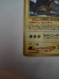 Raikou No.243 Neo Revelation Holo Rare 2000 Pokemon Card Japanese - Image 4