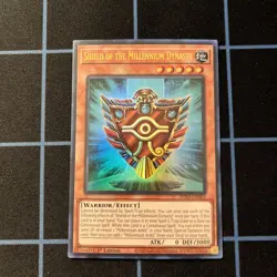 Shield of the Millennium Dynasty Quarter Century Ultra Rare Card INFO-EN003 - Image 1