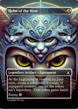 Helm of the Host - High Quality Altered Art Custom Cards - Image 1