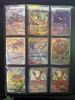 Premium Pokemon Cards Bundle/Binder Collection - Full Arts/ IRs - Image 1