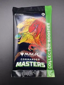 2023 New Sealed Magic MTG Commander Masters (CMM) Collector Booster Pack ENG - Image 1