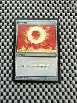 ***FOIL Sol Ring Judge Promo*** MTG Promo Magic Kid Icarus - Image 1