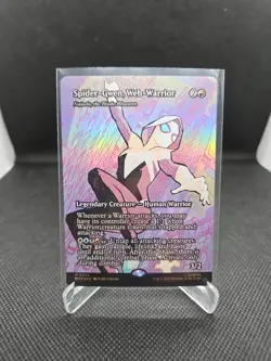 Spider-Gwen, Web-Warrior - Najeela, the Blade-Blossom (Borderless) Marvel... - Image 1