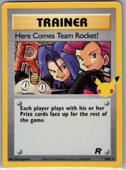 Here Comes Team Rocket! 15/82 Celebrations: Classic - Pokemon Card - NM - Image 1