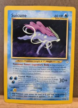 Suicune Neo Revelation 27/64 rare non-holo NM - ungraded Pokemon Card - Image 1
