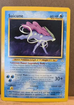 Suicune Neo Revelation 27/64 rare non-holo NM - ungraded Pokemon Card - Image 3