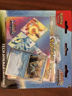 Pokemon Prismatic Evolutions Tech Sticker pack Sealed - Image 1