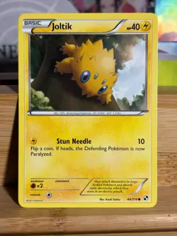 JOLTIK 44/114 Black & White Unlimited Vintage Pokemon TCG Lightly Played - Image 1