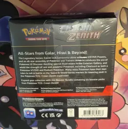 Factory Sealed Crown Zenith Booster Bundle Sword & Shield Pokemon Set - Image 3