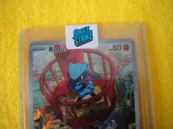 (SINGLE STRIKE) 2025 Pokemon TCG Riolu 10 MEP EN Black Star Promo Card Near Mint - Image 2