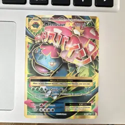 Pokemon M Venusaur EX Full Art Ultra Rare Holo 100/108 Evolutions 230 HP - Image 1