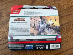 Pokemon Scarlet & Violet Paldea Evolved Three-Booster Blister pack Varoom - Image 2