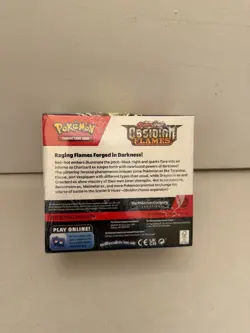 Pokemon TCG Scarlet and Violet Obsidian Flames Booster Box 36 Packs NEW Sealed - Image 2
