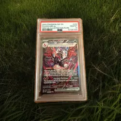 Pokemon Charizard ex 234/091 PSA 10 Special Illustration Rare SIR Paldean Fates - Image 1