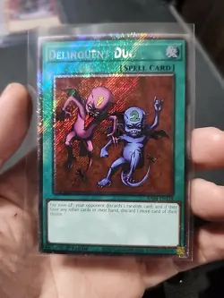 Delinquent Duo Platinum Secret Rare RA04-EN114 Quarter Century Stampede Yu-Gi-Oh - Image 1