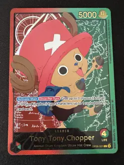 One Piece OP08-001 Tony Chopper EB02 Alt Art Alternate SPR - Image 1