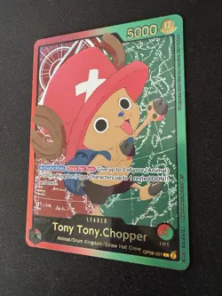 One Piece OP08-001 Tony Chopper EB02 Alt Art Alternate SPR - Image 2