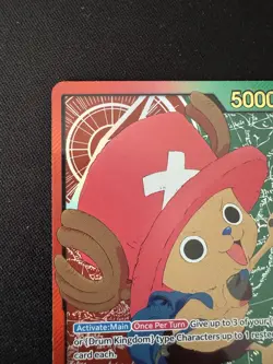 One Piece OP08-001 Tony Chopper EB02 Alt Art Alternate SPR - Image 5