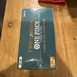 One Piece Card Card ENGLISH OP-08 Two Legends Booster Box See Photos - Image 2