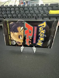1st edition wizards of the Coast Pokemon TCG Team Rocket Booster Pack - 11 cards 742818061742 - Image 1