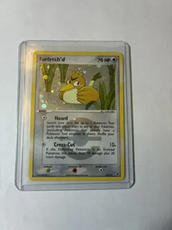 Farfetch'd 23/112 FireRed & LeafGreen Reverse Holo Rare Pokemon 2004 MP - Image 2