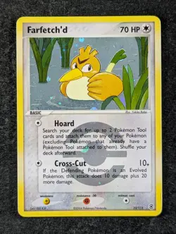 2004 Pokemon FARFETCH'D #23/112 EX Fire Red & Leaf Green Reverse Holo Rare ENG - Image 1