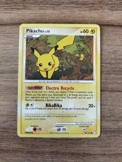 Pikachu - 94/123 Diamond & Pearl Mysterious Treasures - Common Pokemon Card - Image 1