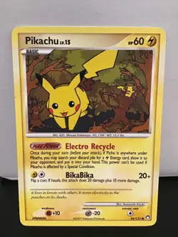 Pikachu 94/123 Pokemon Mysterious Treasures Common - Image 1
